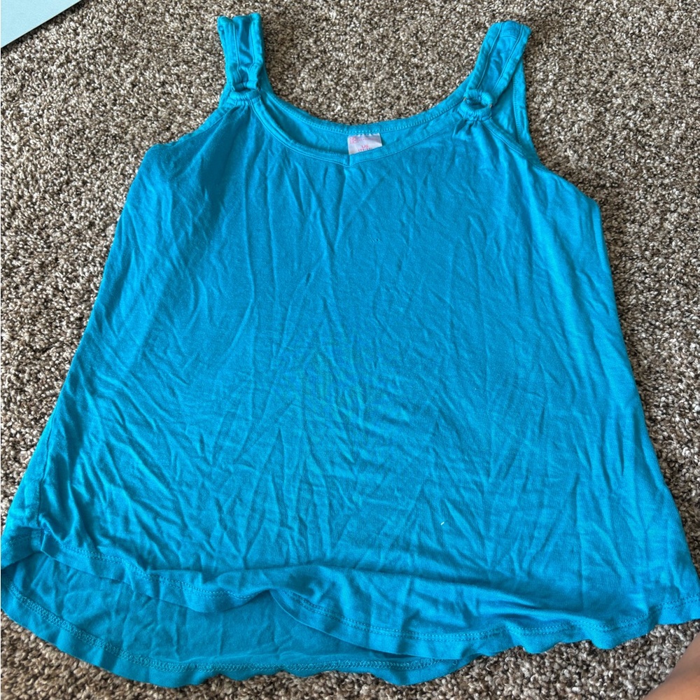 No Boundaries Vibrant Blue Tank Top